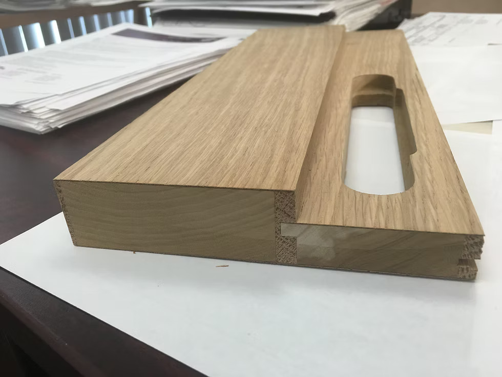 Marco de ranura simple de ingeniería