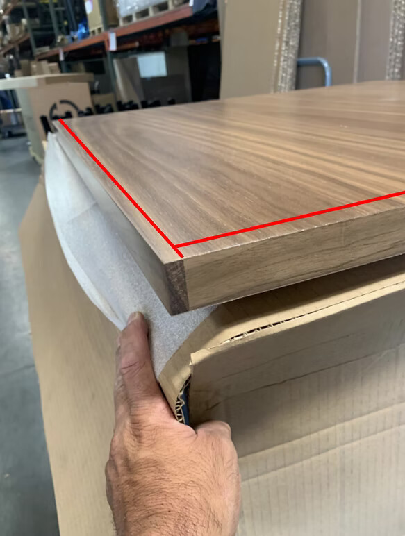 Banding de madera maciza